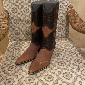 Western style boots